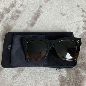 Celine 50MM Square Cat eye sunglasses